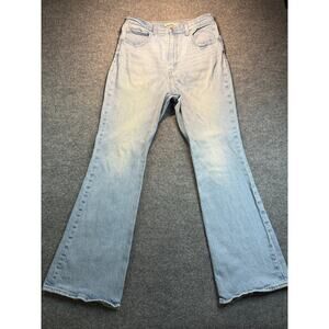 Levi Light Wash Women's 70s Flared Jeans - Classic Casual